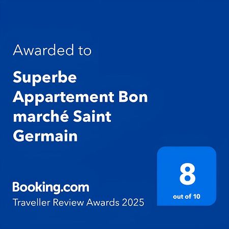 Superbe Appartement Bon Marche Saint Germain Free Netflix Parigi Esterno foto